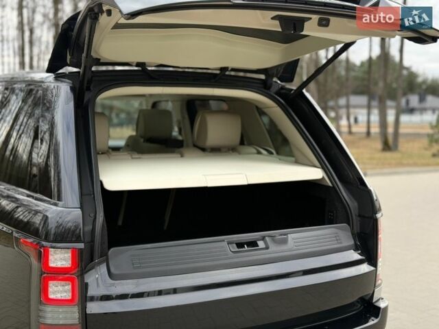 Черный Ленд Ровер Рендж Ровер, объемом двигателя 3 л и пробегом 179 тыс. км за 34900 $, фото 132 на Automoto.ua