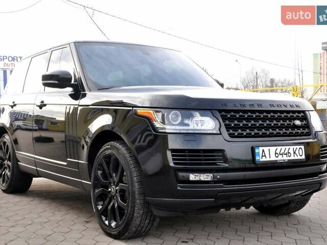 Черный Ленд Ровер Рендж Ровер, объемом двигателя 3 л и пробегом 110 тыс. км за 29500 $, фото 5 на Automoto.ua