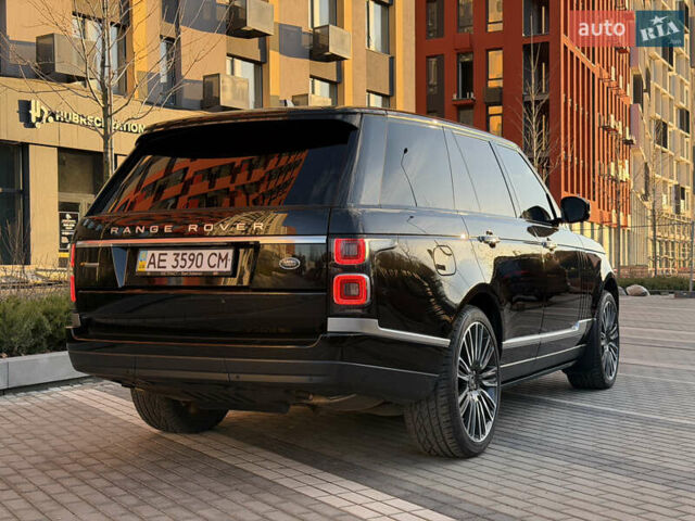 Черный Ленд Ровер Рендж Ровер, объемом двигателя 4.37 л и пробегом 112 тыс. км за 54900 $, фото 9 на Automoto.ua
