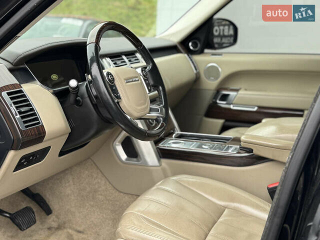 Черный Ленд Ровер Рендж Ровер, объемом двигателя 3 л и пробегом 195 тыс. км за 20800 $, фото 13 на Automoto.ua