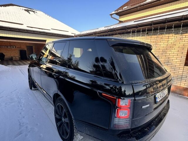 Черный Ленд Ровер Рендж Ровер, объемом двигателя 4.4 л и пробегом 118 тыс. км за 52000 $, фото 4 на Automoto.ua