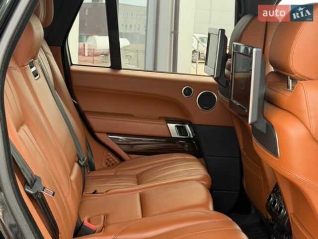 Черный Ленд Ровер Рендж Ровер, объемом двигателя 4.37 л и пробегом 112 тыс. км за 49999 $, фото 34 на Automoto.ua