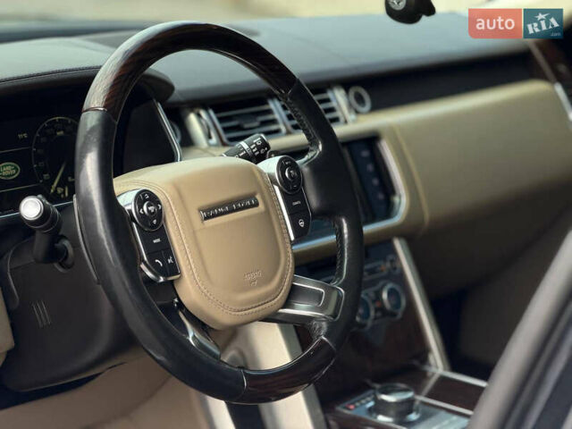Чорний Ленд Ровер Рендж Ровер, об'ємом двигуна 3 л та пробігом 215 тис. км за 39999 $, фото 36 на Automoto.ua