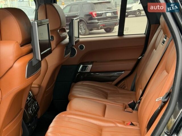 Черный Ленд Ровер Рендж Ровер, объемом двигателя 4.37 л и пробегом 112 тыс. км за 49999 $, фото 41 на Automoto.ua