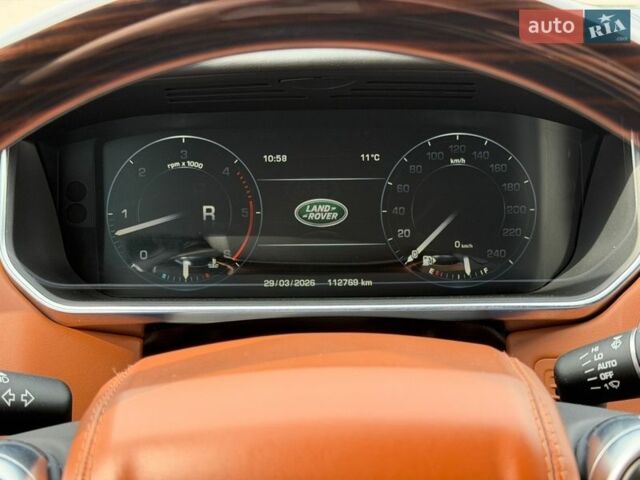 Черный Ленд Ровер Рендж Ровер, объемом двигателя 4.37 л и пробегом 112 тыс. км за 49999 $, фото 52 на Automoto.ua