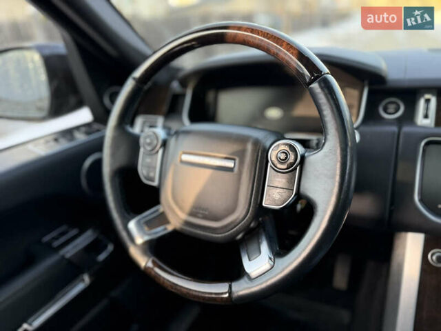 Черный Ленд Ровер Рендж Ровер, объемом двигателя 3 л и пробегом 110 тыс. км за 31500 $, фото 14 на Automoto.ua