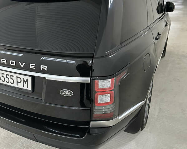 Черный Ленд Ровер Рендж Ровер, объемом двигателя 4.37 л и пробегом 41 тыс. км за 67000 $, фото 8 на Automoto.ua