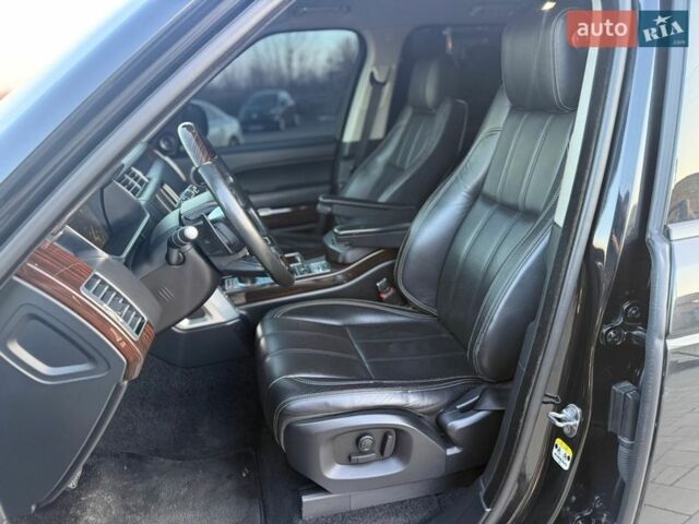 Черный Ленд Ровер Рендж Ровер, объемом двигателя 3 л и пробегом 190 тыс. км за 34888 $, фото 19 на Automoto.ua