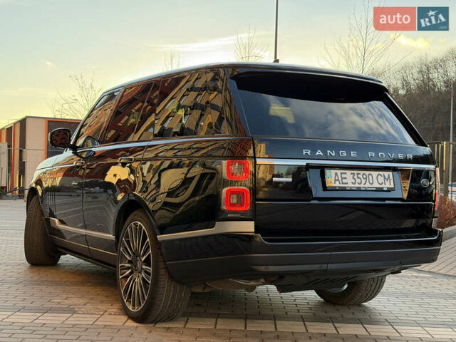 Черный Ленд Ровер Рендж Ровер, объемом двигателя 4.37 л и пробегом 112 тыс. км за 54900 $, фото 14 на Automoto.ua