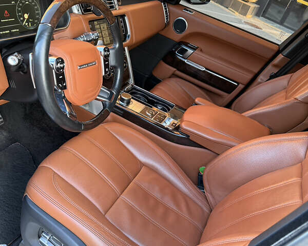 Черный Ленд Ровер Рендж Ровер, объемом двигателя 4.37 л и пробегом 112 тыс. км за 54900 $, фото 20 на Automoto.ua