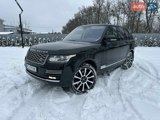 Черный Ленд Ровер Рендж Ровер, объемом двигателя 4.37 л и пробегом 229 тыс. км за 42900 $, фото 52 на Automoto.ua
