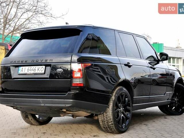 Черный Ленд Ровер Рендж Ровер, объемом двигателя 3 л и пробегом 110 тыс. км за 29500 $, фото 57 на Automoto.ua