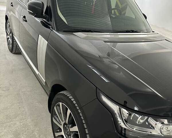 Черный Ленд Ровер Рендж Ровер, объемом двигателя 4.37 л и пробегом 41 тыс. км за 67000 $, фото 12 на Automoto.ua