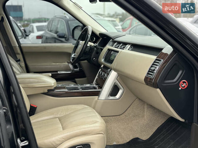 Черный Ленд Ровер Рендж Ровер, объемом двигателя 3 л и пробегом 195 тыс. км за 20800 $, фото 17 на Automoto.ua