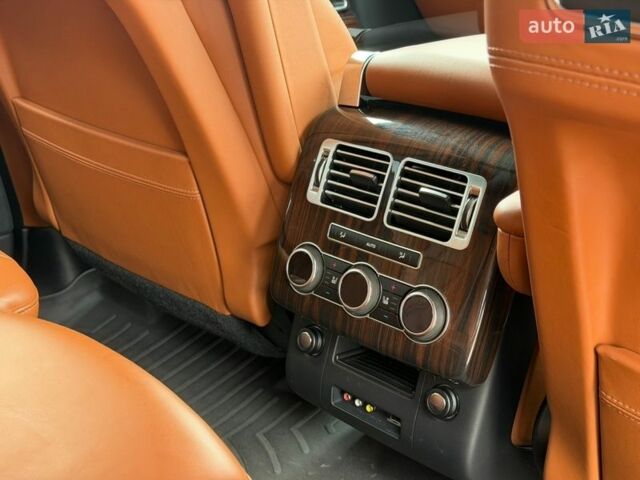 Черный Ленд Ровер Рендж Ровер, объемом двигателя 4.37 л и пробегом 112 тыс. км за 49999 $, фото 36 на Automoto.ua