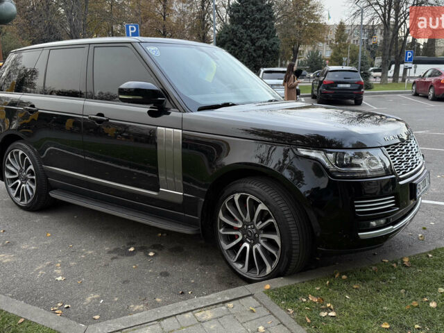 Чорний Ленд Ровер Рендж Ровер, об'ємом двигуна 4.37 л та пробігом 252 тис. км за 33000 $, фото 2 на Automoto.ua