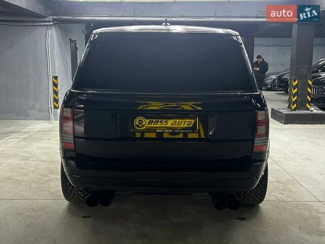 Чорний Ленд Ровер Рендж Ровер, об'ємом двигуна 3 л та пробігом 158 тис. км за 36000 $, фото 4 на Automoto.ua