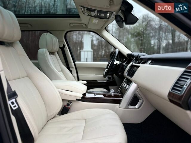 Черный Ленд Ровер Рендж Ровер, объемом двигателя 3 л и пробегом 179 тыс. км за 34900 $, фото 55 на Automoto.ua