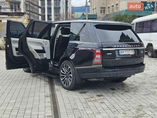 Чорний Ленд Ровер Рендж Ровер, об'ємом двигуна 4.4 л та пробігом 155 тис. км за 45000 $, фото 3 на Automoto.ua