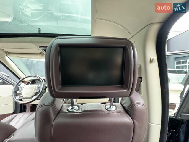 Черный Ленд Ровер Рендж Ровер, объемом двигателя 4.37 л и пробегом 188 тыс. км за 43000 $, фото 71 на Automoto.ua