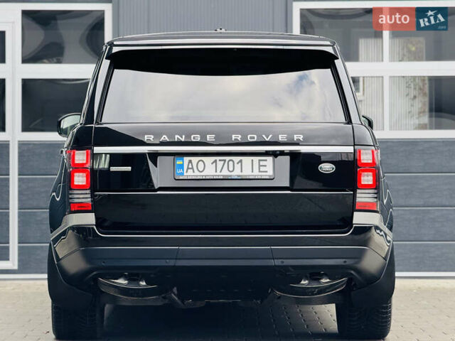 Черный Ленд Ровер Рендж Ровер, объемом двигателя 4.37 л и пробегом 188 тыс. км за 43000 $, фото 30 на Automoto.ua