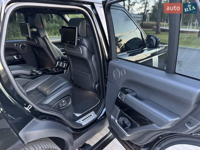 Черный Ленд Ровер Рендж Ровер, объемом двигателя 5 л и пробегом 160 тыс. км за 43500 $, фото 35 на Automoto.ua