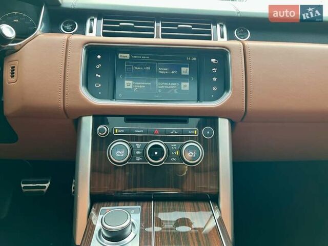 Чорний Ленд Ровер Рендж Ровер, об'ємом двигуна 4.37 л та пробігом 199 тис. км за 44900 $, фото 72 на Automoto.ua