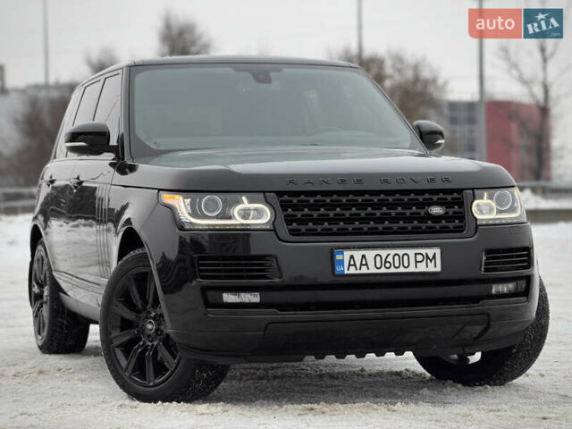 Черный Ленд Ровер Рендж Ровер, объемом двигателя 2.99 л и пробегом 240 тыс. км за 31800 $, фото 10 на Automoto.ua