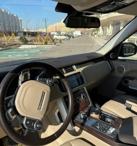 Чорний Ленд Ровер Рендж Ровер, об'ємом двигуна 3 л та пробігом 206 тис. км за 24200 $, фото 6 на Automoto.ua