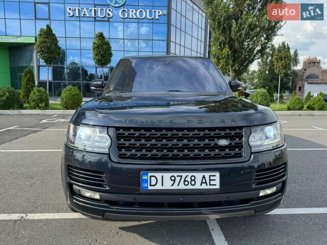 Чорний Ленд Ровер Рендж Ровер, об'ємом двигуна 5 л та пробігом 237 тис. км за 28500 $, фото 2 на Automoto.ua