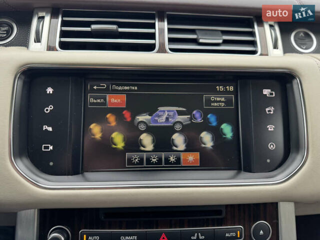 Черный Ленд Ровер Рендж Ровер, объемом двигателя 4.37 л и пробегом 188 тыс. км за 43000 $, фото 49 на Automoto.ua