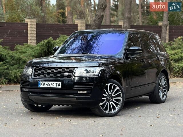 Чорний Ленд Ровер Рендж Ровер, об'ємом двигуна 4.37 л та пробігом 200 тис. км за 32999 $, фото 13 на Automoto.ua