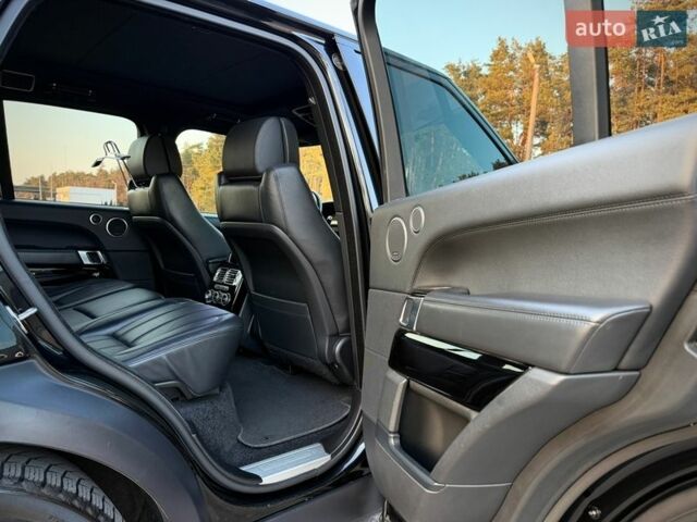 Черный Ленд Ровер Рендж Ровер, объемом двигателя 2.99 л и пробегом 240 тыс. км за 28500 $, фото 66 на Automoto.ua