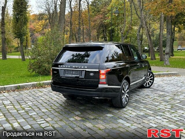 Черный Ленд Ровер Рендж Ровер, объемом двигателя 5 л и пробегом 162 тыс. км за 46999 $, фото 13 на Automoto.ua