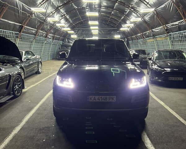 Чорний Ленд Ровер Рендж Ровер, об'ємом двигуна 5 л та пробігом 96 тис. км за 52000 $, фото 12 на Automoto.ua