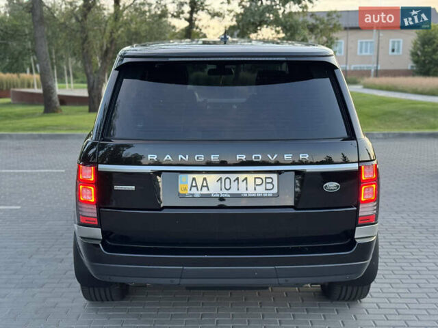 Черный Ленд Ровер Рендж Ровер, объемом двигателя 5 л и пробегом 160 тыс. км за 43500 $, фото 19 на Automoto.ua
