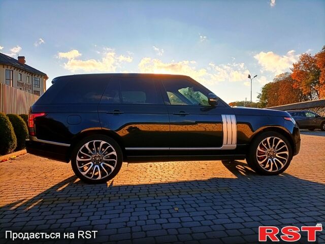 Чорний Ленд Ровер Рендж Ровер, об'ємом двигуна 5 л та пробігом 167 тис. км за 31000 $, фото 12 на Automoto.ua