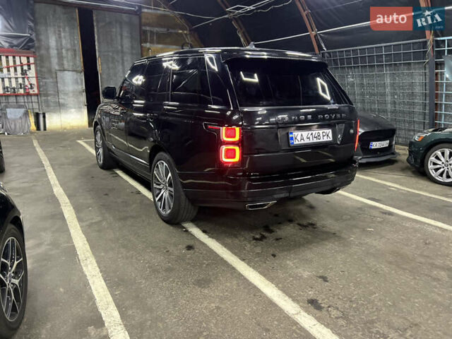 Чорний Ленд Ровер Рендж Ровер, об'ємом двигуна 5 л та пробігом 96 тис. км за 52000 $, фото 6 на Automoto.ua