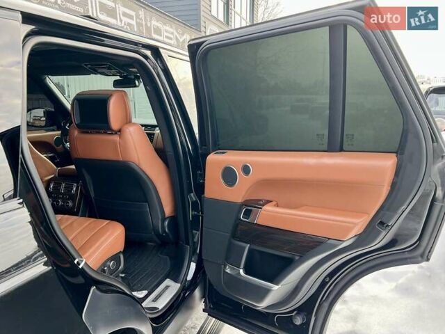 Чорний Ленд Ровер Рендж Ровер, об'ємом двигуна 4.37 л та пробігом 199 тис. км за 44900 $, фото 46 на Automoto.ua