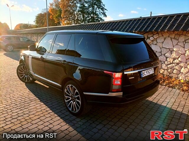 Чорний Ленд Ровер Рендж Ровер, об'ємом двигуна 5 л та пробігом 167 тис. км за 31000 $, фото 9 на Automoto.ua