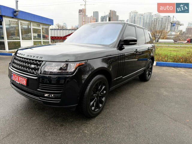 Черный Ленд Ровер Рендж Ровер, объемом двигателя 3 л и пробегом 210 тыс. км за 35800 $, фото 18 на Automoto.ua