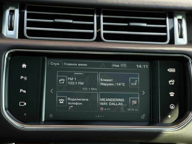 Черный Ленд Ровер Рендж Ровер, объемом двигателя 3 л и пробегом 145 тыс. км за 35500 $, фото 16 на Automoto.ua