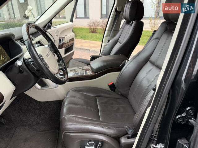 Чорний Ленд Ровер Рендж Ровер, об'ємом двигуна 3 л та пробігом 156 тис. км за 38900 $, фото 12 на Automoto.ua