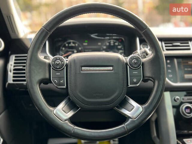 Черный Ленд Ровер Рендж Ровер, объемом двигателя 5 л и пробегом 167 тыс. км за 30650 $, фото 10 на Automoto.ua