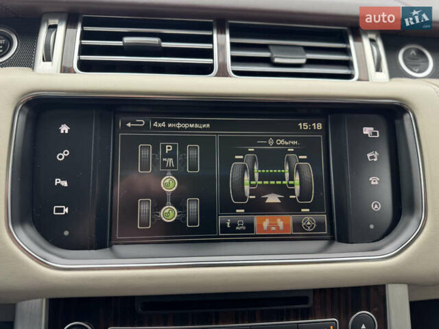 Черный Ленд Ровер Рендж Ровер, объемом двигателя 4.37 л и пробегом 188 тыс. км за 43000 $, фото 48 на Automoto.ua