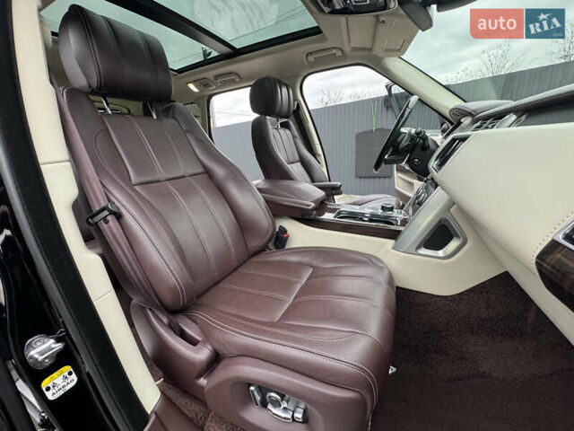 Черный Ленд Ровер Рендж Ровер, объемом двигателя 4.37 л и пробегом 188 тыс. км за 43000 $, фото 69 на Automoto.ua