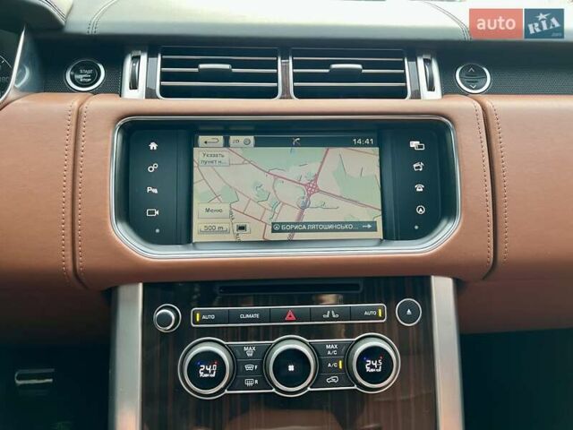 Чорний Ленд Ровер Рендж Ровер, об'ємом двигуна 4.37 л та пробігом 199 тис. км за 44900 $, фото 82 на Automoto.ua