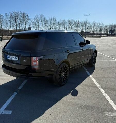 Черный Ленд Ровер Рендж Ровер, объемом двигателя 4.37 л и пробегом 205 тыс. км за 34999 $, фото 4 на Automoto.ua