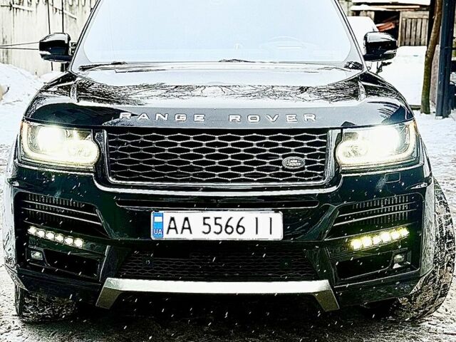 Черный Ленд Ровер Рендж Ровер, объемом двигателя 4.4 л и пробегом 224 тыс. км за 45000 $, фото 10 на Automoto.ua