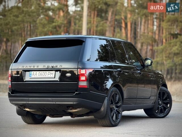 Черный Ленд Ровер Рендж Ровер, объемом двигателя 2.99 л и пробегом 240 тыс. км за 28500 $, фото 12 на Automoto.ua